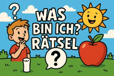 Was bin ich Rätsel für Kinder von 4-6 Jahren