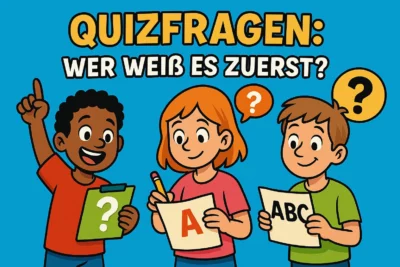 Quizfragen Schnitzeljagd: 120 Aufgaben zum Ausdrucken – kostenloser Spaß für kleine Abenteurer!